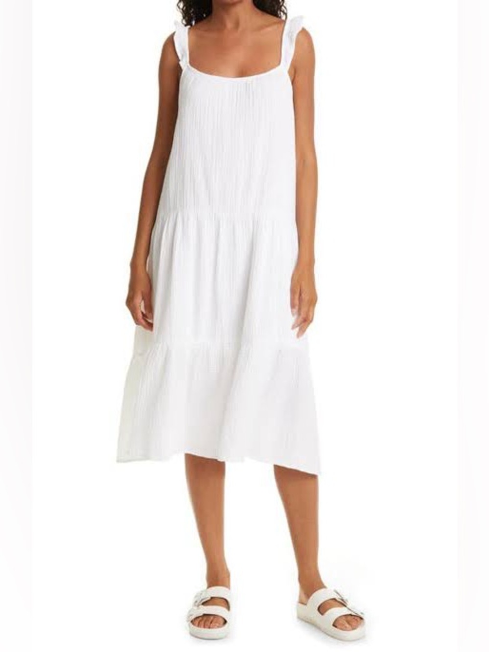 RAILS White Capri Dress